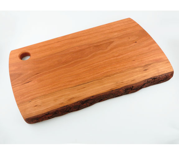 Cutting Board with Raw Edge